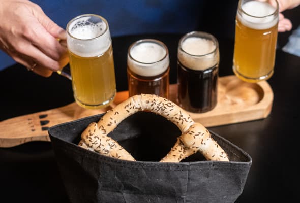 Deska Degustacyjna Czterech Piw