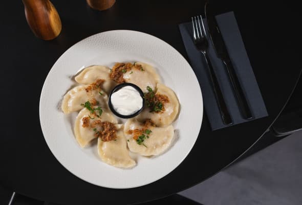 Pierogi domowe z ziemniakami i twarogiem