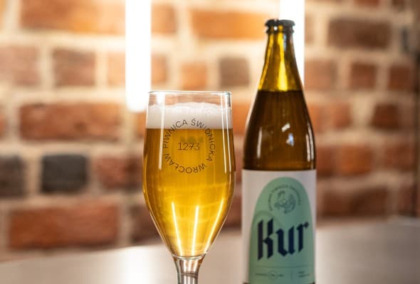 KUR - pils - piwo rzemieślnicze z browaru Piwnica Świdnicka