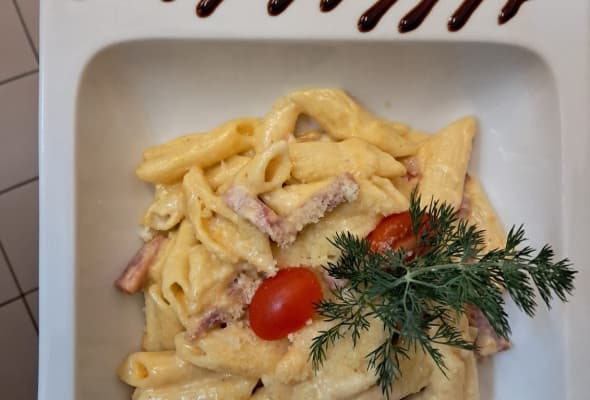 Carbonara z boczkiem