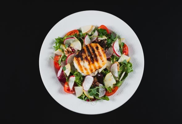 Sałatka z kozim serem