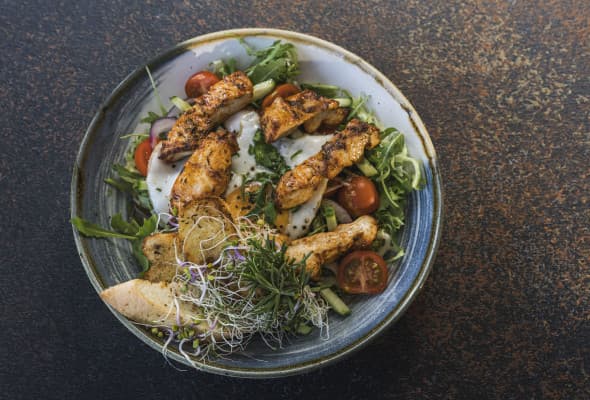 Sałatka z kurczakiem