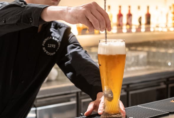 DRINKI na Bazie Piwa - Ginger Peach Wheat