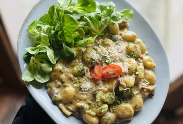 Gnocchi boscaiola
