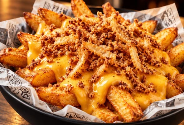 Frytki cheese
