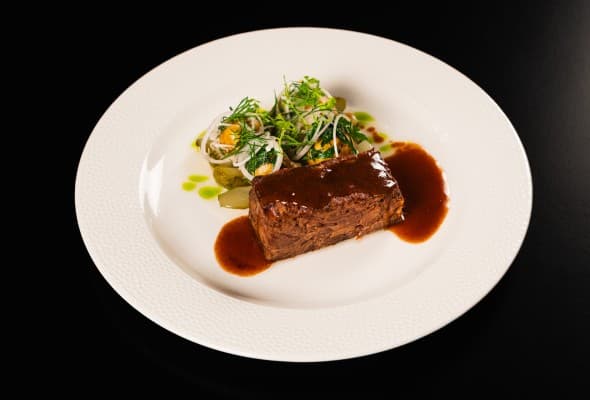 Żebro wołowe presse