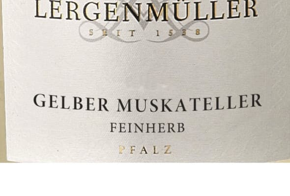 Lergenmuller Gelber Muskateller Qualitatswein