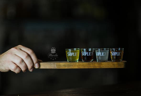 Deska degustacyjna - Soplica