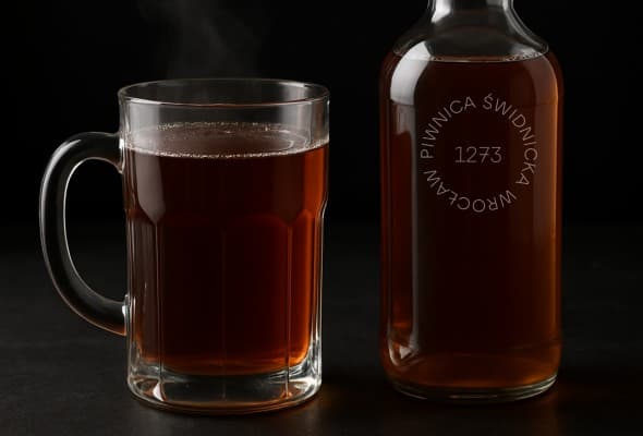 Herbata z domową nalewką