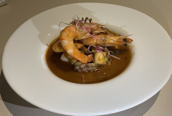 Zupa z owoców morza