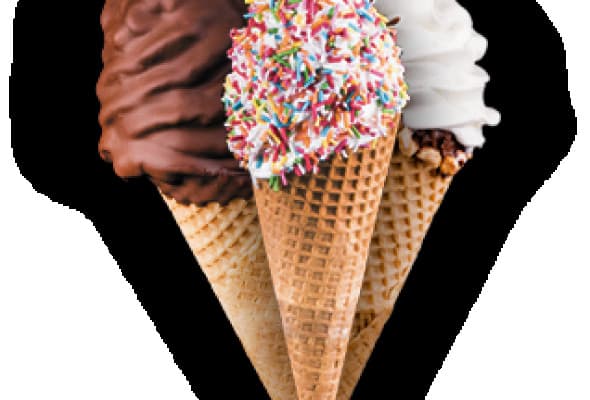 Lód z zastygającą czekoladą