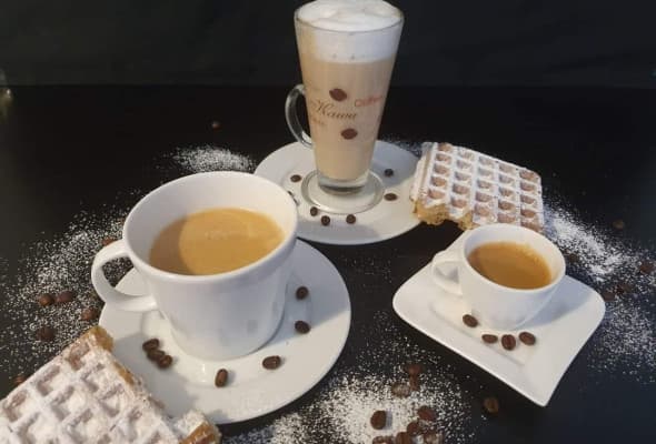 Caffe latte macchiato