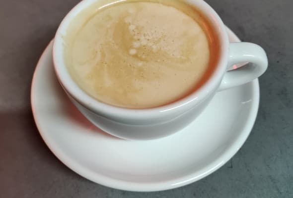 Американо з молоком