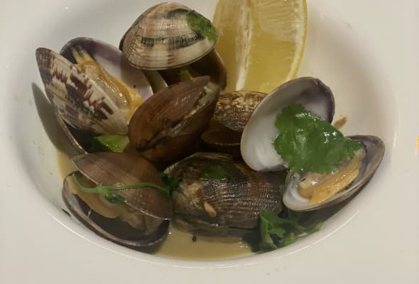 Vongole - Małże à Bulhão Pato